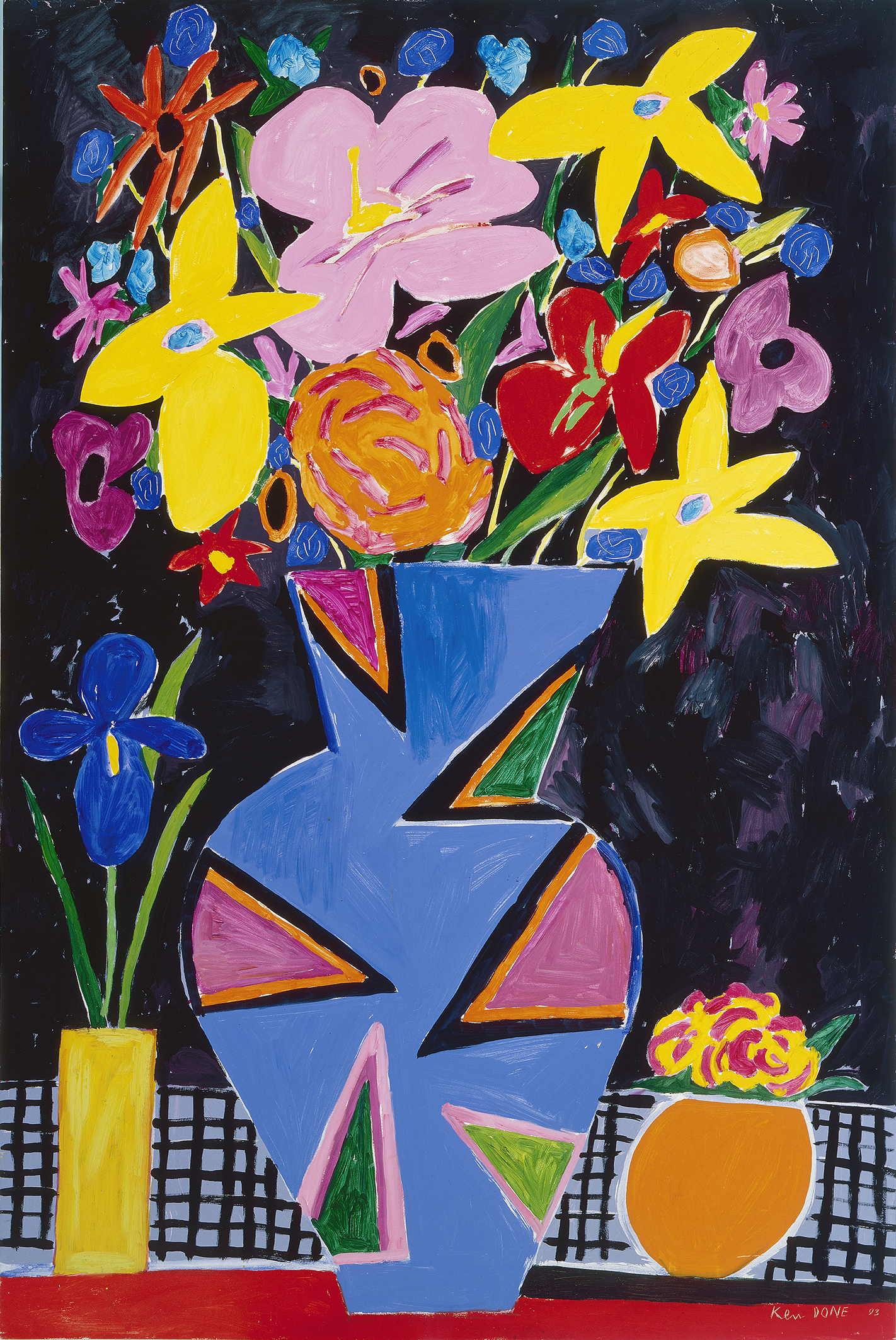 Big vase of flowers II