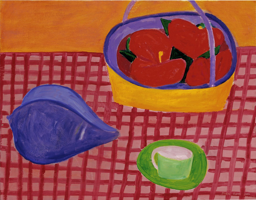 Still life with green cup